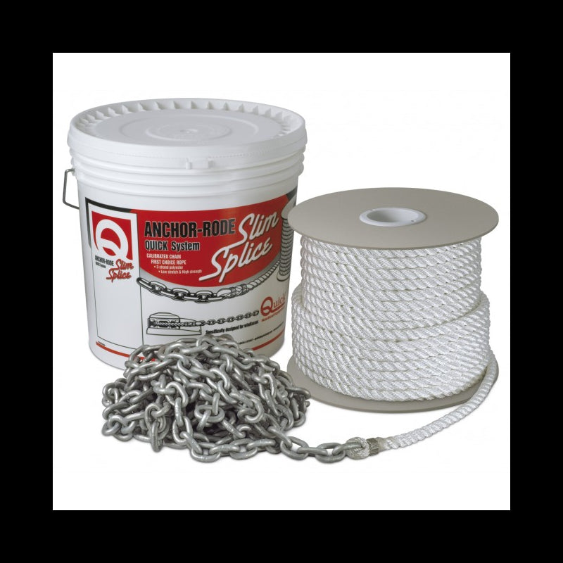 Quick 40 m rope and 10 m chain reel FVC060312313B00