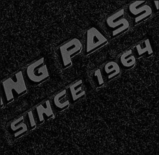 Momo Set 4 tappeti in moquette Black