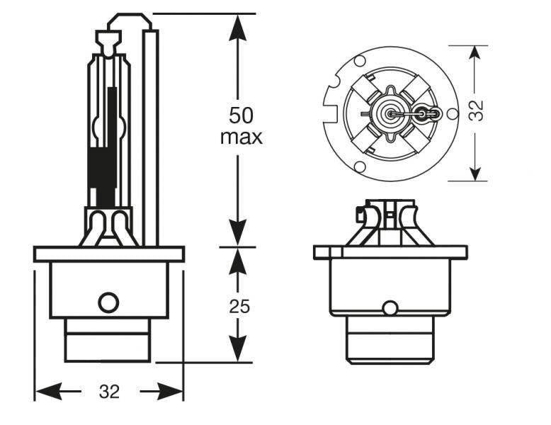 Bombilla Ring Carlex Xenon HID D2R