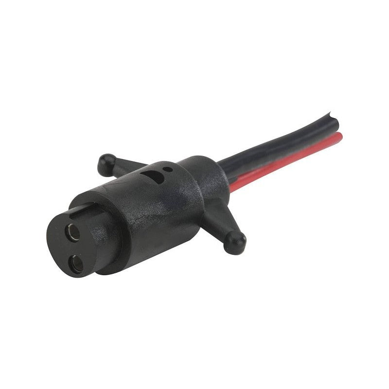 12/24 V 3-poliger Motorguide-Buchsenstecker