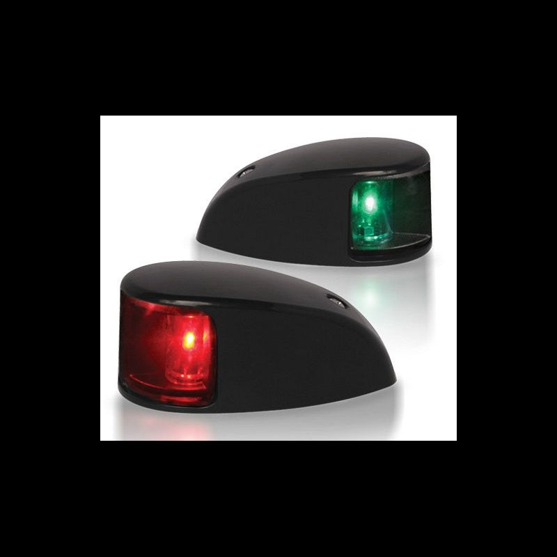 Hella Marine Fanali Neri Led Serratura Da Montaggio Ponte nautica 2LT 980 620-801