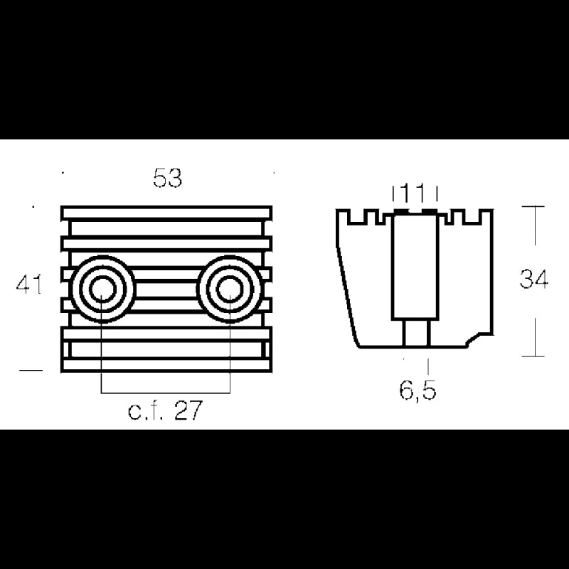 Tecnoseal Zinkwürfel DPX 00722