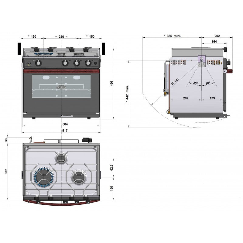 Eno Cucina con Forno/Grill Gascogne 183341820785