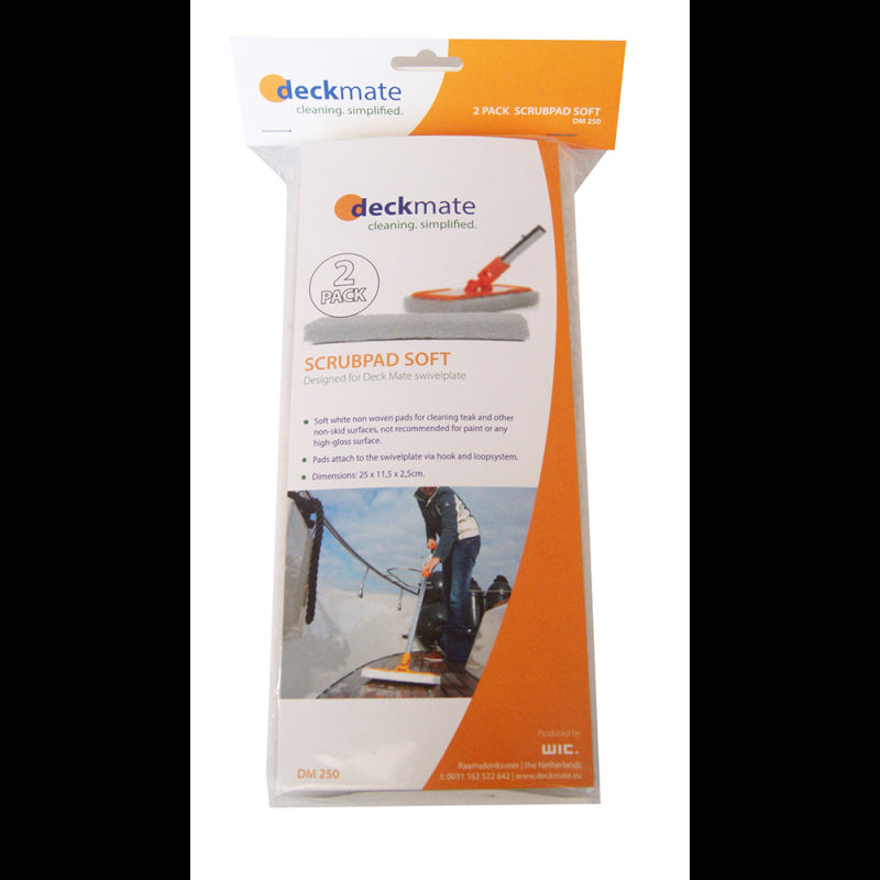 Deck Mate Weißes Schleifpad DM250