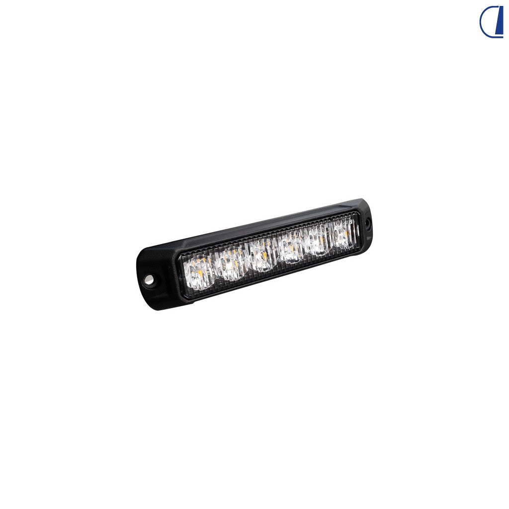 Barretta LED blu per camper – corpo alluminio, lente policarbonato