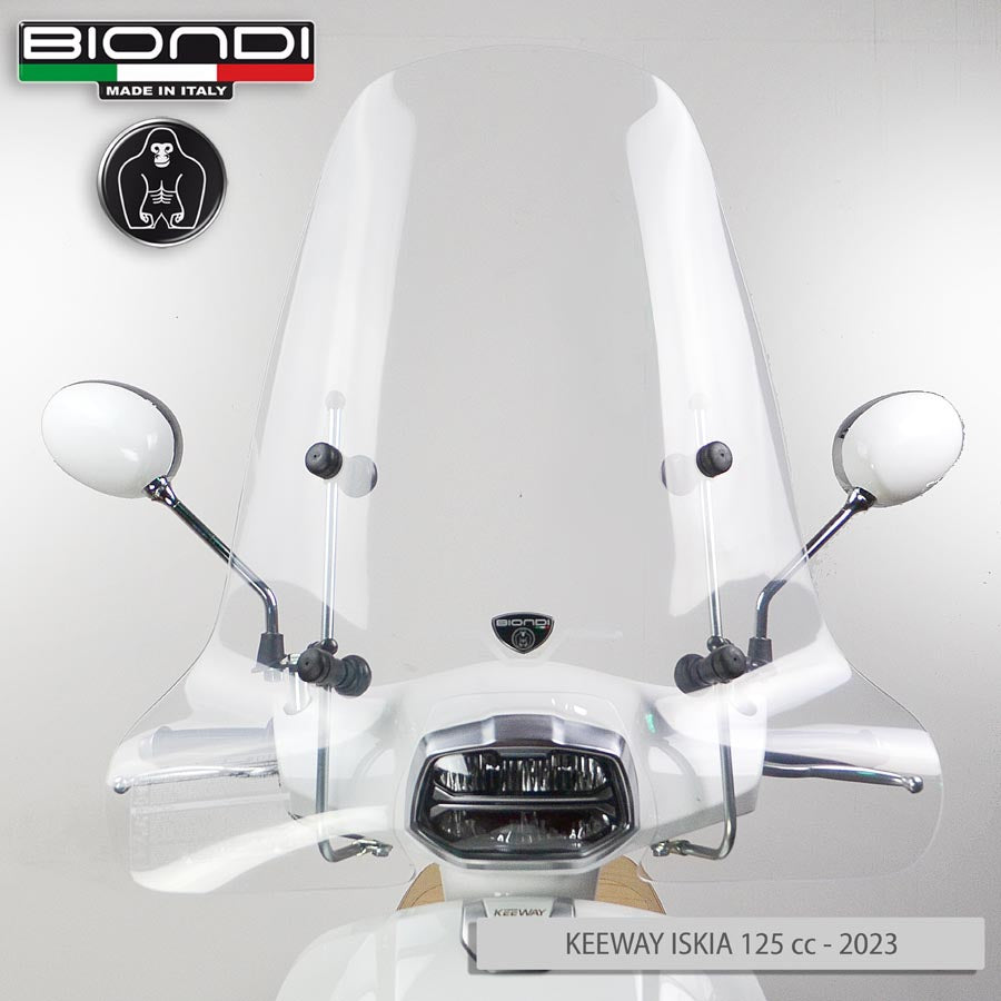 Biondi Parabrezza Z I2V F5-E 2021 Trasparente con Attacchi