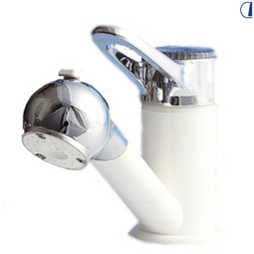 Di-Tec Miscelatore Prestige con interruttore e soffione estraibile 150 cm