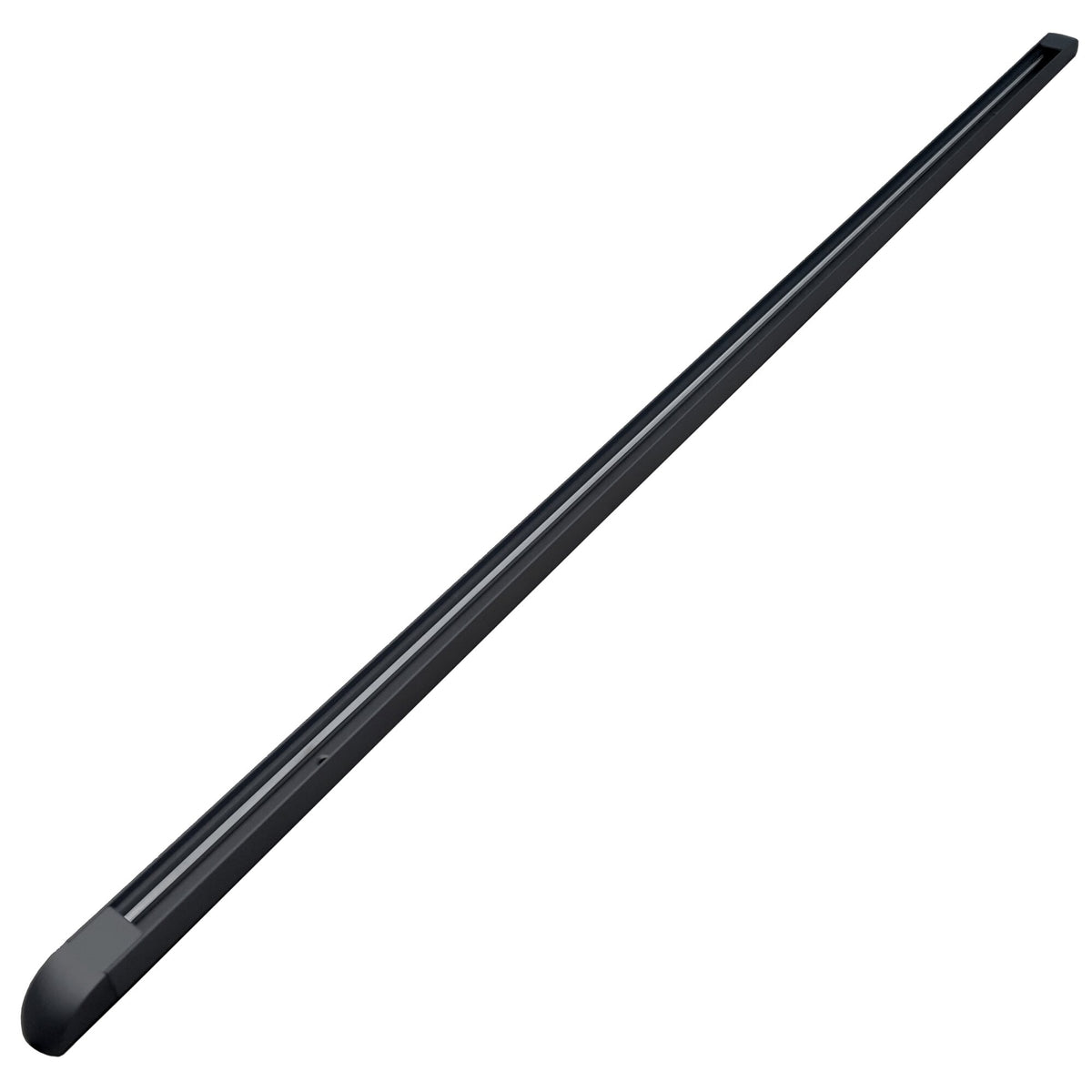 Binario da incasso per faretti Track System nero 300 mm