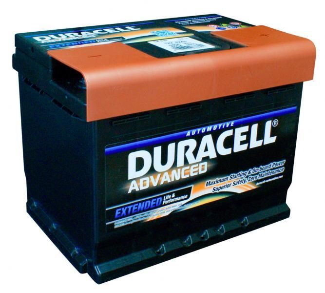 Batería de coche Duracell Advanced 12 V 62 Ah 550 A DX