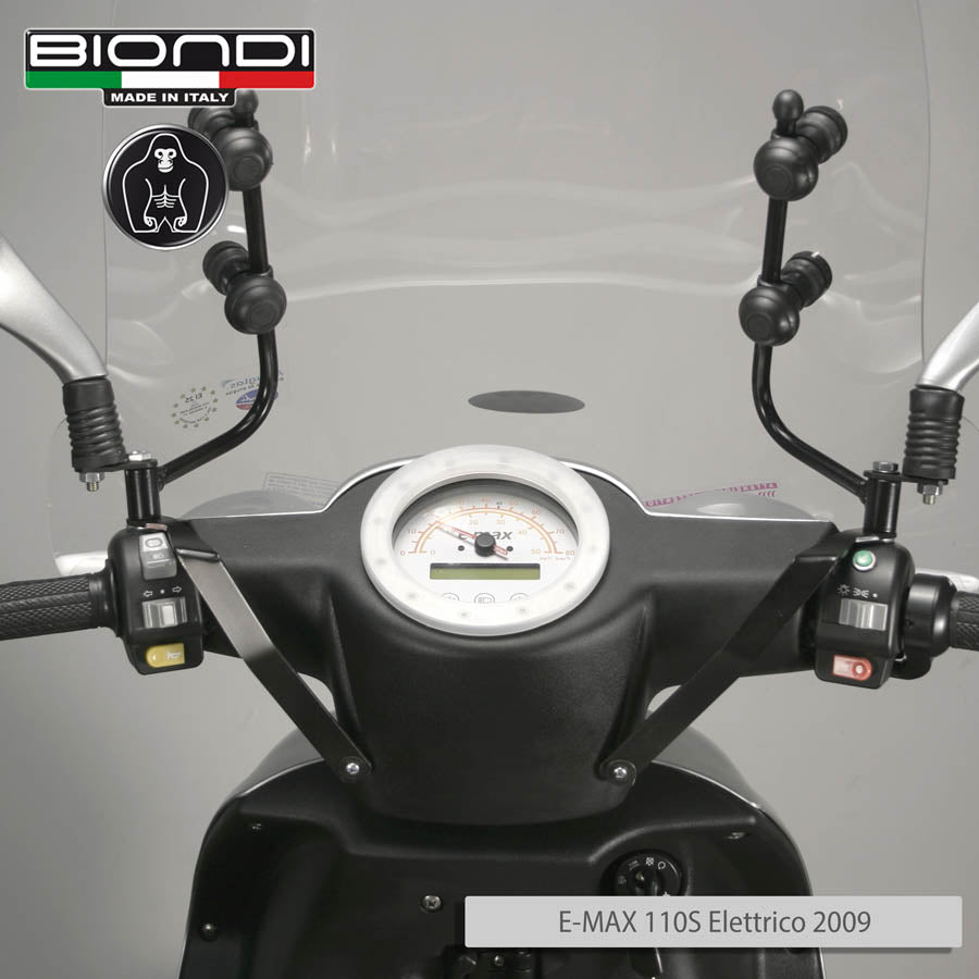 Biondi Kit Attacchi Parabrezza per E-MAX E-Max 110S Elettrico 2009