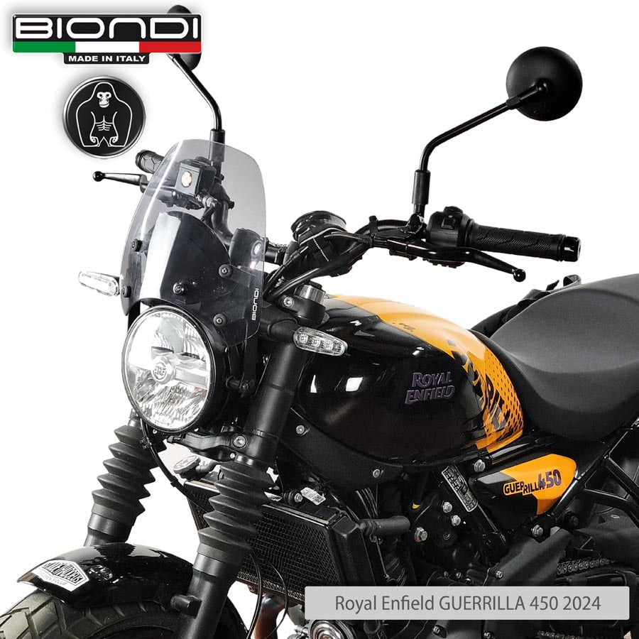 Biondi Cupolino Sport Fumè Chiaro Royal Enfield Guerrilla 450 2024