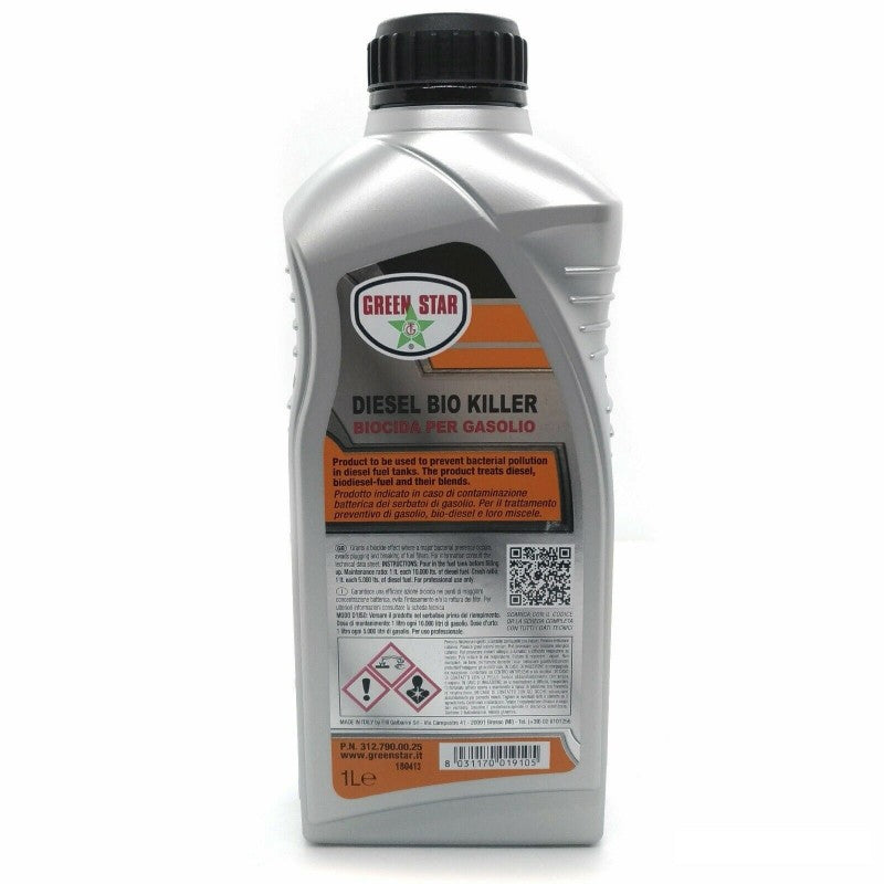 In.Co.Fin Incoflux Biocida Alghe Gasolio Antibatterico ADT100