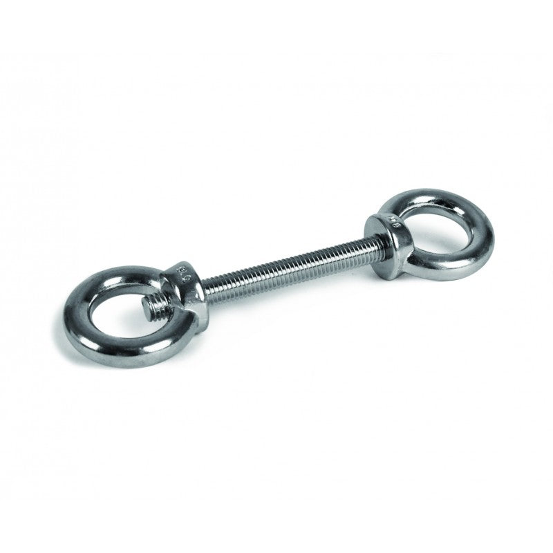 Tornillo de ojo doble de acero inoxidable Douglas Marine de 10 mm de diámetro 022-0109