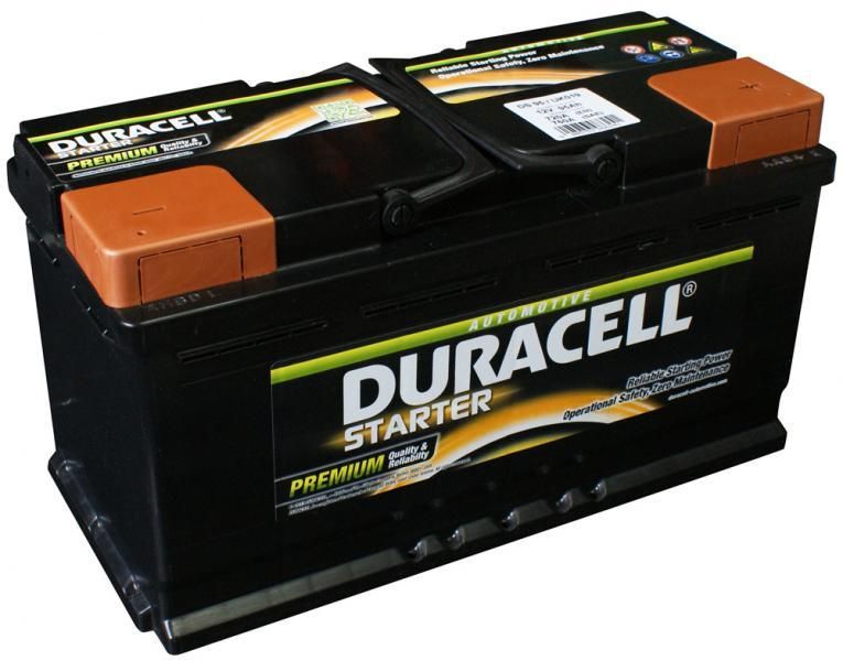 Duracell Starter car battery 12V 95Ah 720A DX