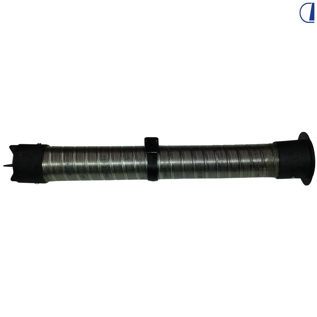 Tubo aspirazione aria per riscaldamento camper L 500 mm Ø 75 mm