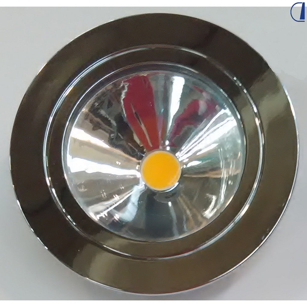Spot da incasso LED COB lente diamantata Ø foro 52 mm