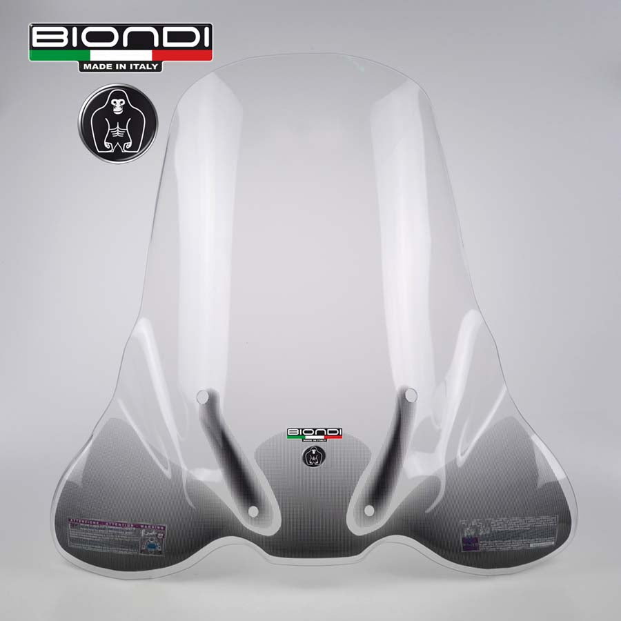 Biondi Parabrezza Club Yamaha Xenter 125/150 cc 2011 con Attacchi