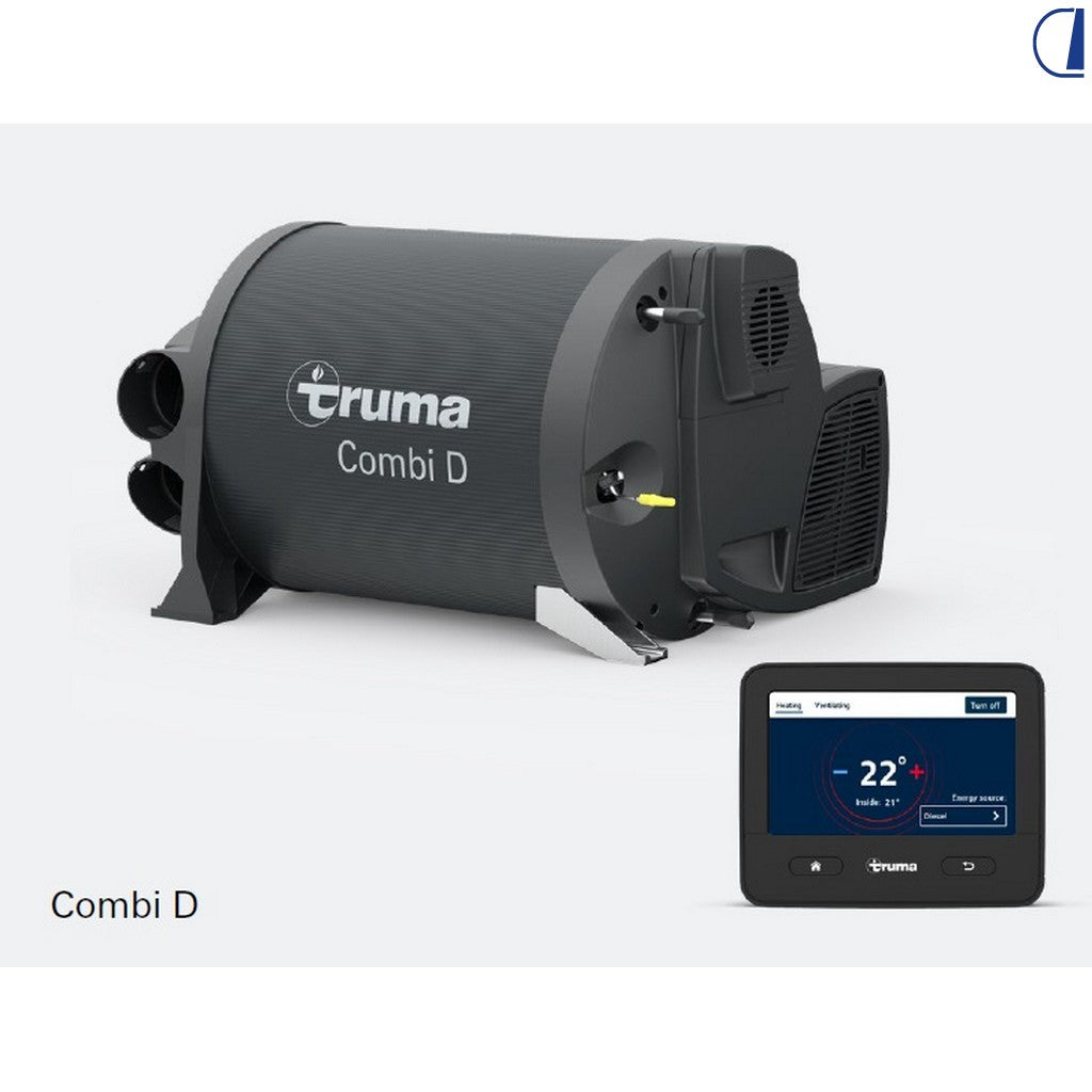 Truma Combi D 6 stufa a gasolio con boiler 10 L e pannello iNet X