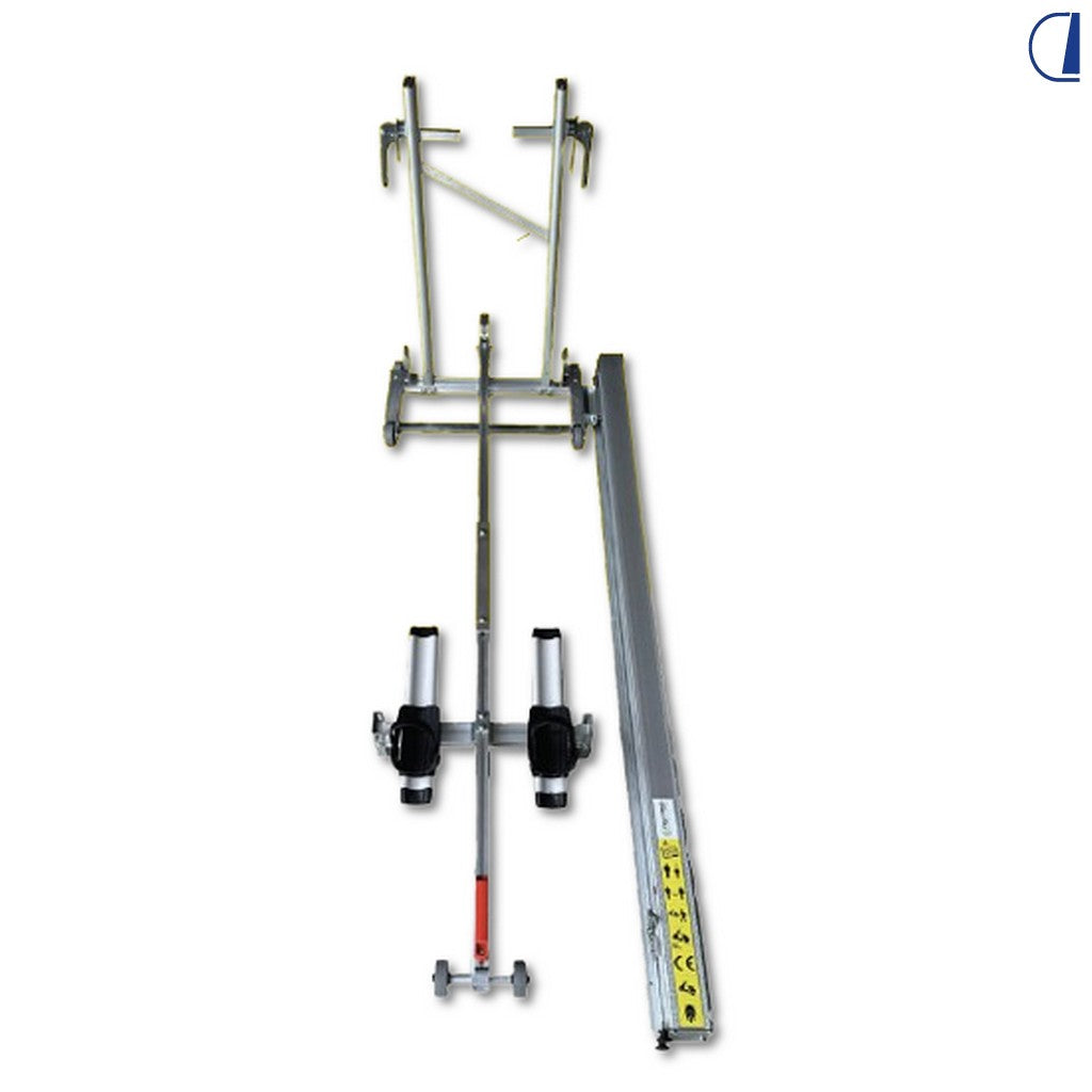 Di-Tec Clamp destro e sinistro per bici su portamoto Pollicino