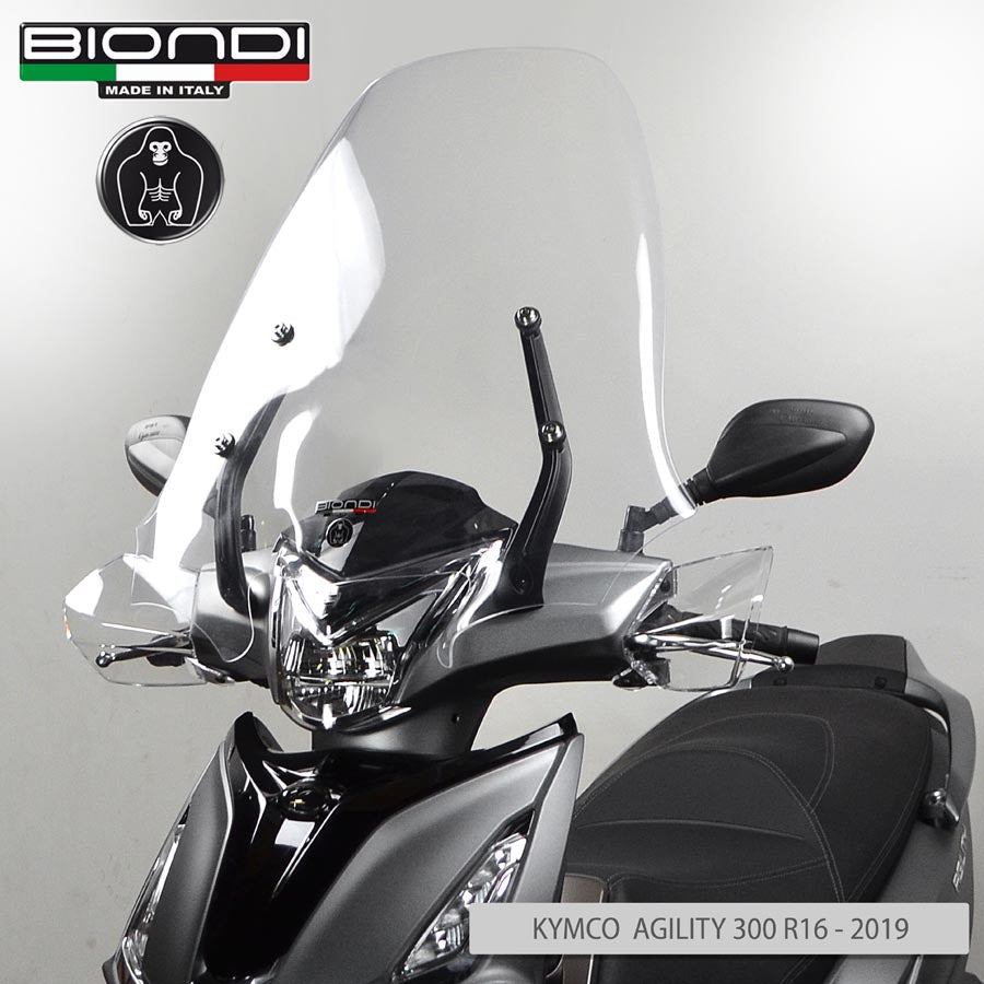 Biondi Lastra Parabrezza Ricambio KYMCO Agility 300 2019 - MPN 8061286