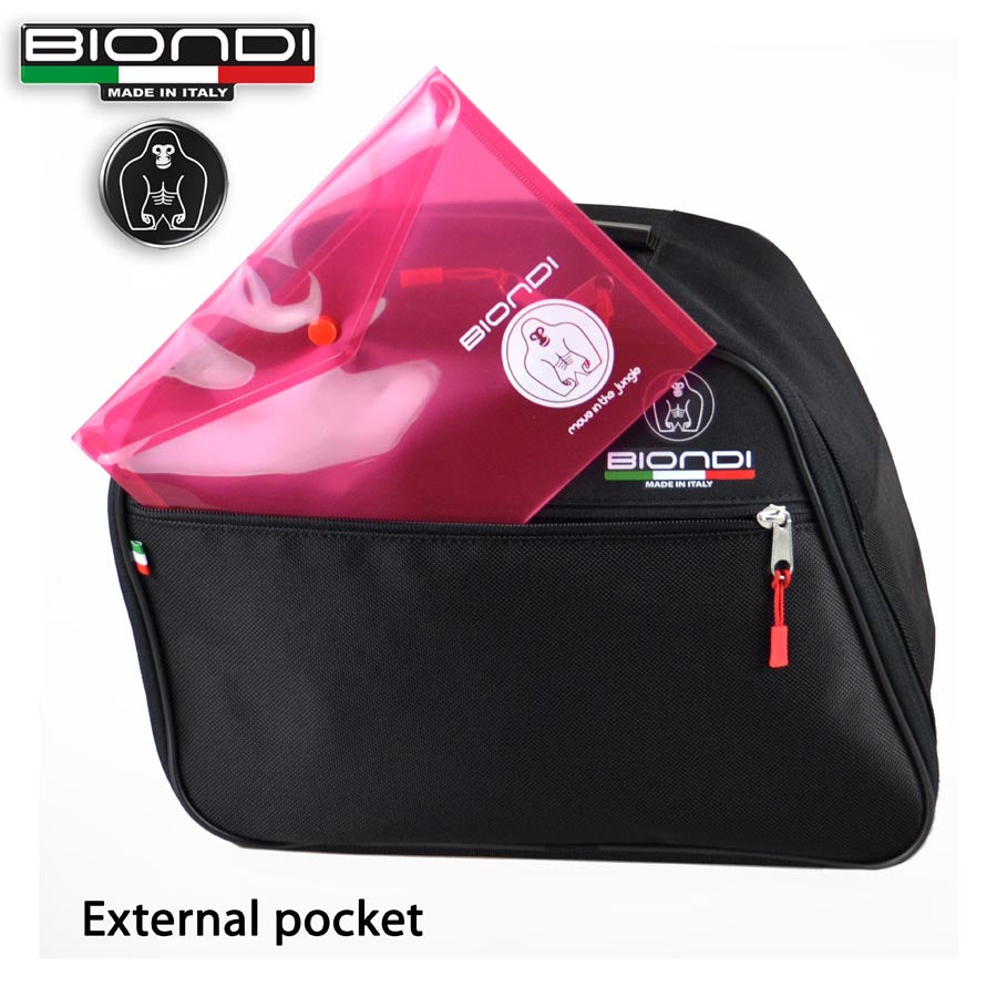 Biondi Borsa Interna Valigia Laterale Moto Guzzi Stelvio 2024 / V100 Mandello 2022 - Lato SX