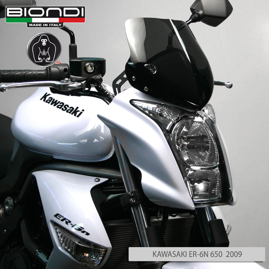Biondi Cupolino Gust Fumé Scuro Kawasaki ER-6n 650 2009