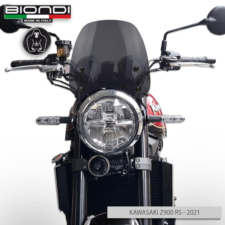 Biondi Cupolino Sport Fumè Scuro Kawasaki Z900 RS 2018-2021 - MPN 8010458