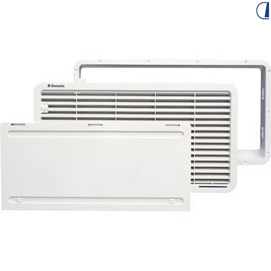 Di-Tec Griglia con cornice e copertura LS300 per frigorifero camper 490×249 mm