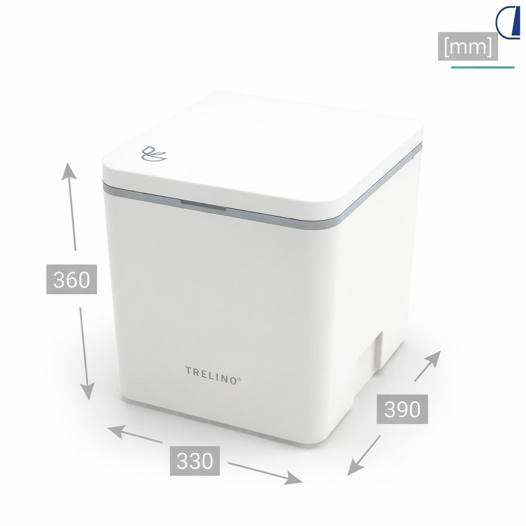 Trelino WC a separazione secco Evo M bianco