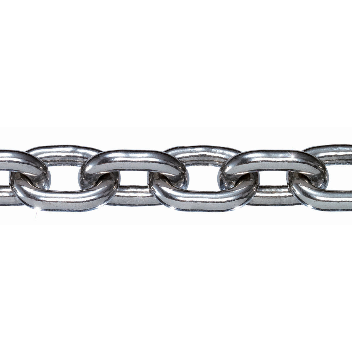 Trem Catena a maglia calibrata in acciaio inox Aisi 316 per argani e salpancora