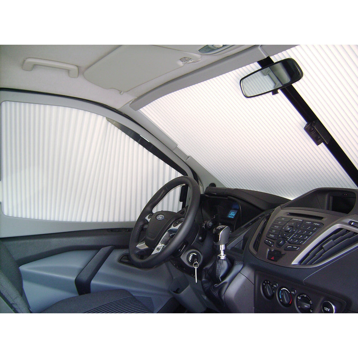 Remis REMIfront oscurante parabrezza per Ford Transit Custom 2018-2023 con sensore