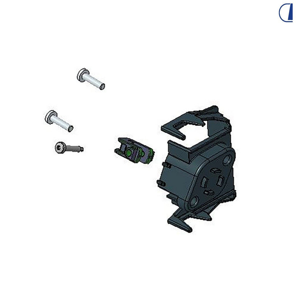 Supporto connettori completo per stufa Truma Combi D Next Gen
