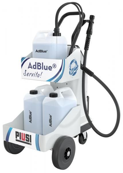 Carro de repostaje de AdBlue Piusi Ambrogio