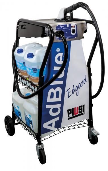 Piusi Edgard AdBlue refueling trolley
