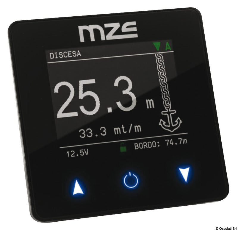MZ Electronic Pulsantiera Contametri Universale a Cavo 12/24V