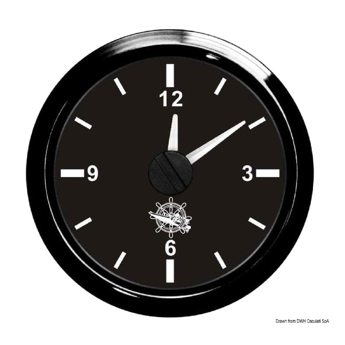 Reloj de cuarzo Osculati Negro/Negro 27.320.27