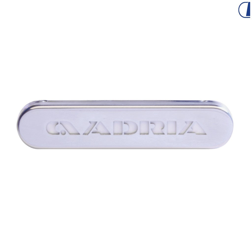 Luce gradino LED impermeabile per camper Adria con cover in acciaio inox