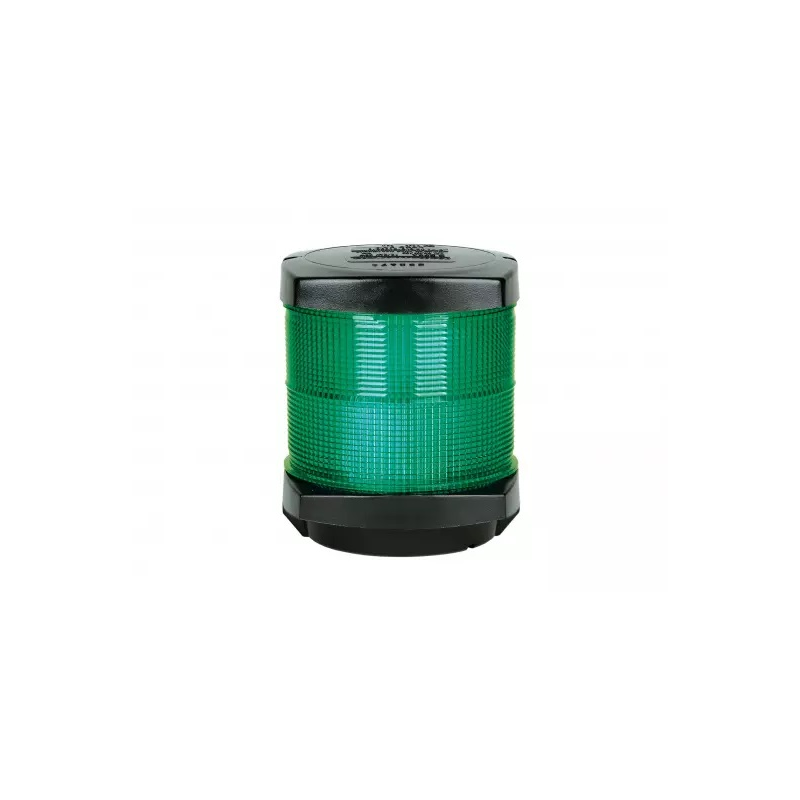 Faro delantero marino Hella 2984 negro, luz blanca de 360 grados, 2LT 002 984-505