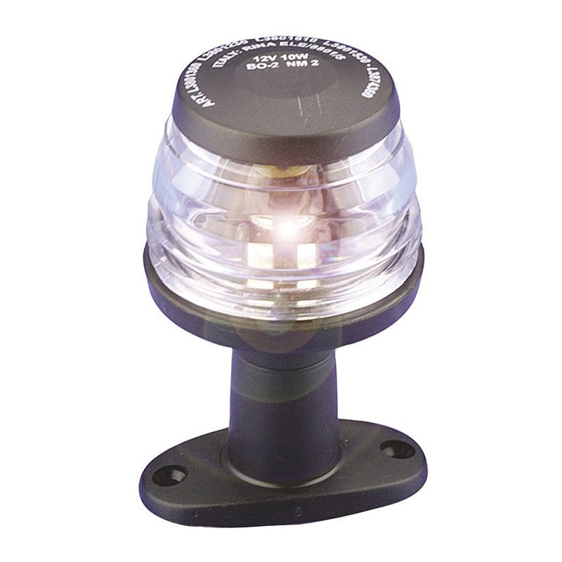 Faro delantero blanco de 360 grados FNI con base negra L3874360F