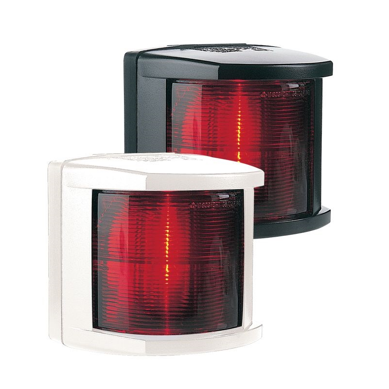 Faro delantero marino Hella 2984 negro izquierdo/rojo náutico 2LT 002 984-335