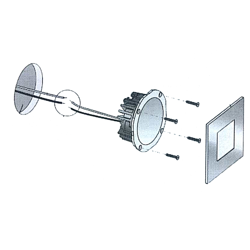 Quick Faretto Nautico Barca ad Incasso Blake Hp FASP3022X01CA00