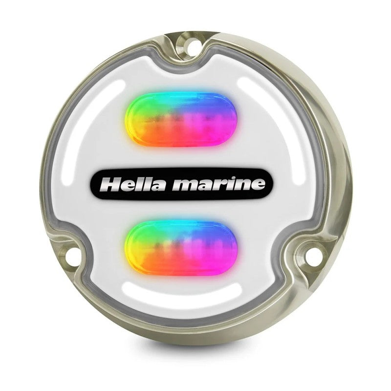Hella Marine Faro Sub Apelo A2 Led Bronze B/Blu nautica 2LT 016 147-101