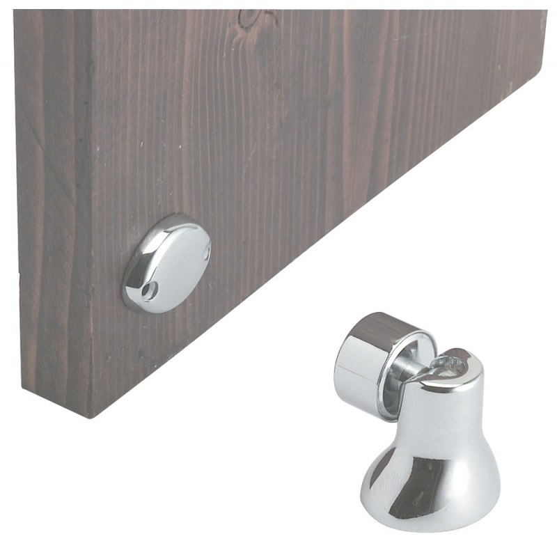 Foresti e Suardi Magnetischer Türstopper, poliertes Messing, 252 l