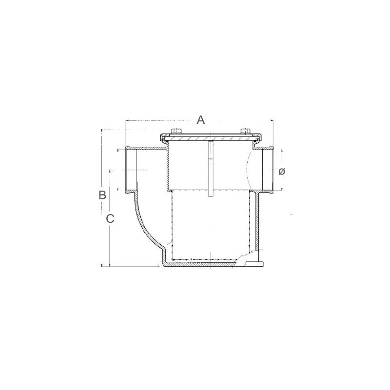 Guidi Mittelmeer-Wasserfilter 3/8 Zoll 1162.3/8