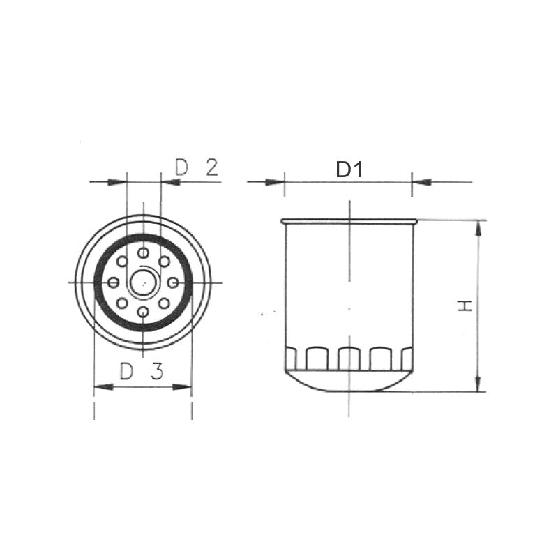 FNI Dieselfilter Cat Yanmar G1145EC