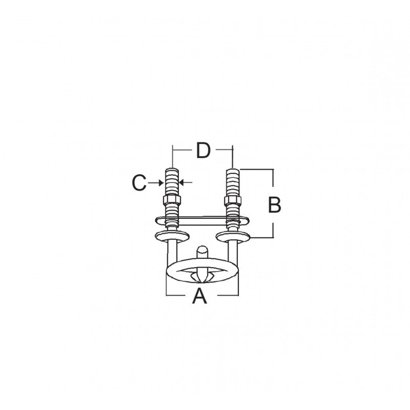 Marine Town Nautica Stainless Steel Ski Tow Hook 0019007