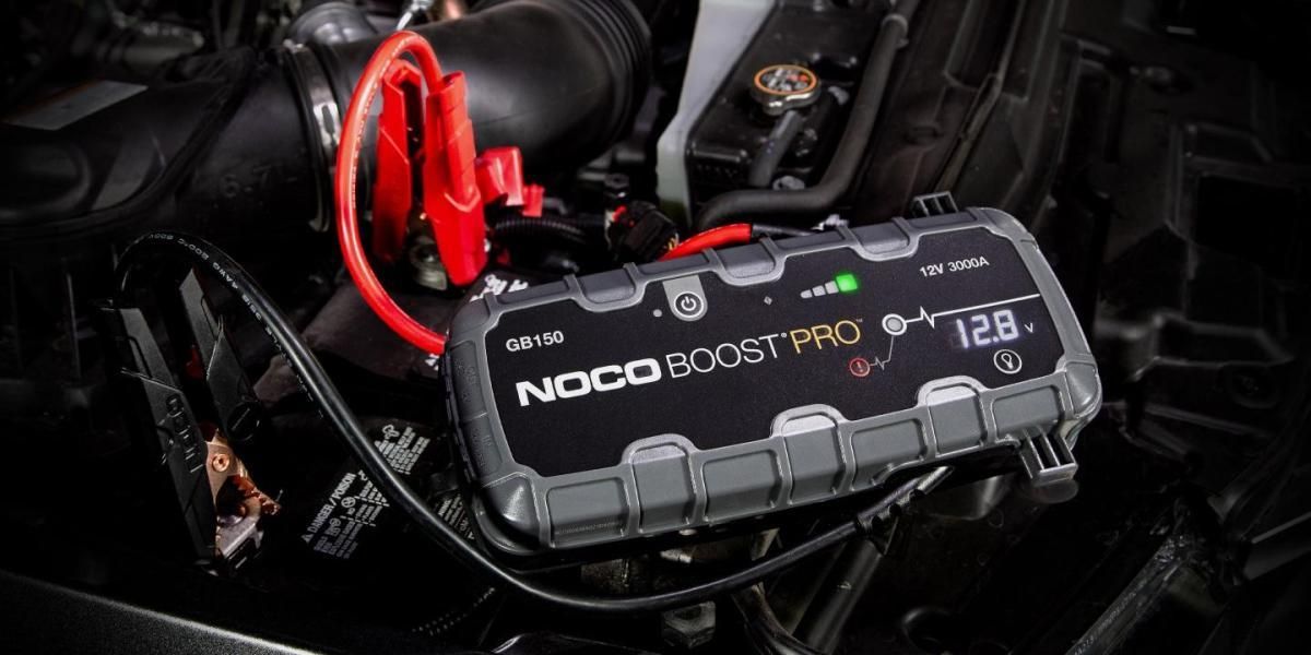 Arrancador de baterÃa de litio NOCO GB150 Boost de 12 V y 3000 A