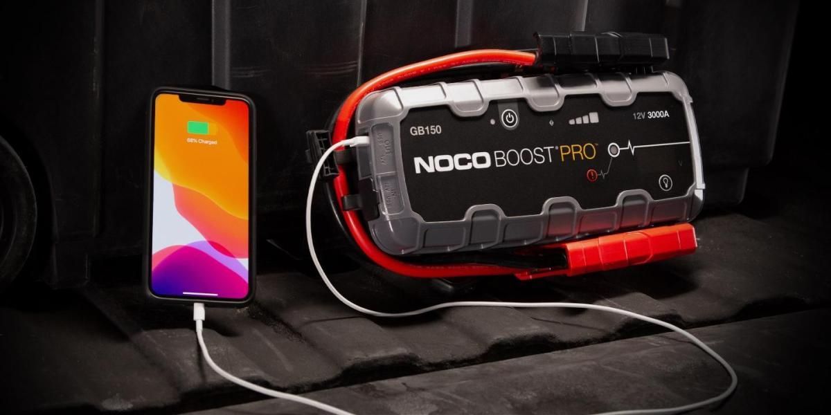 Arrancador de baterÃa de litio NOCO GB150 Boost de 12 V y 3000 A