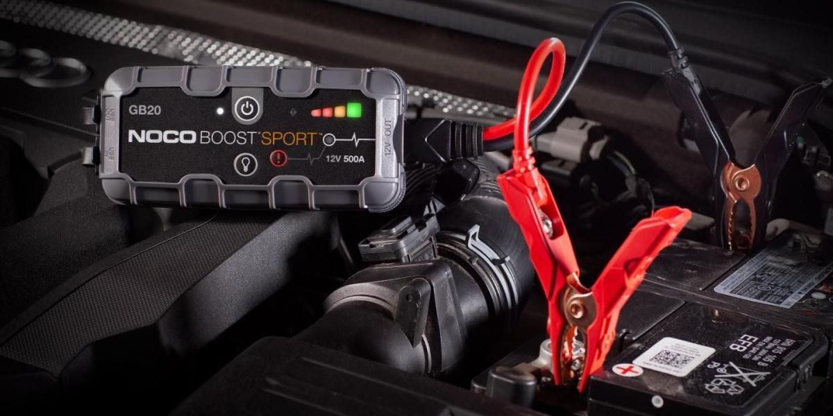 Arrancador de baterÃa de litio NOCO GB20 Boost de 12 V y 500 A