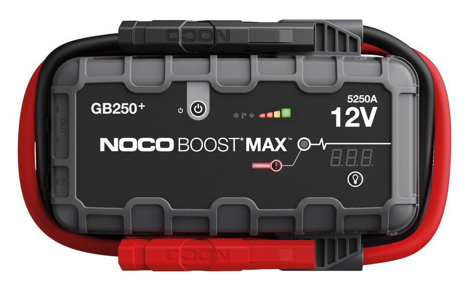 Arrancador de batería de litio NOCO GB250 Boost Max de 12 V y 5250 A